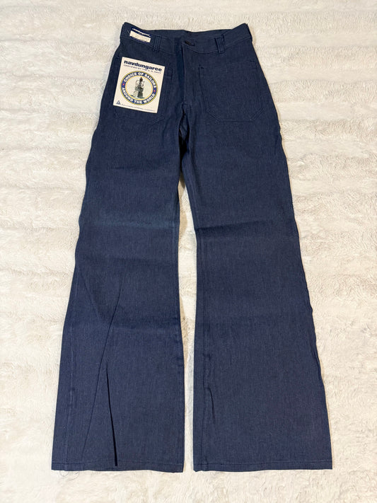 70s US Navy Dungaree Flare Jeans *NWT* (29x32)