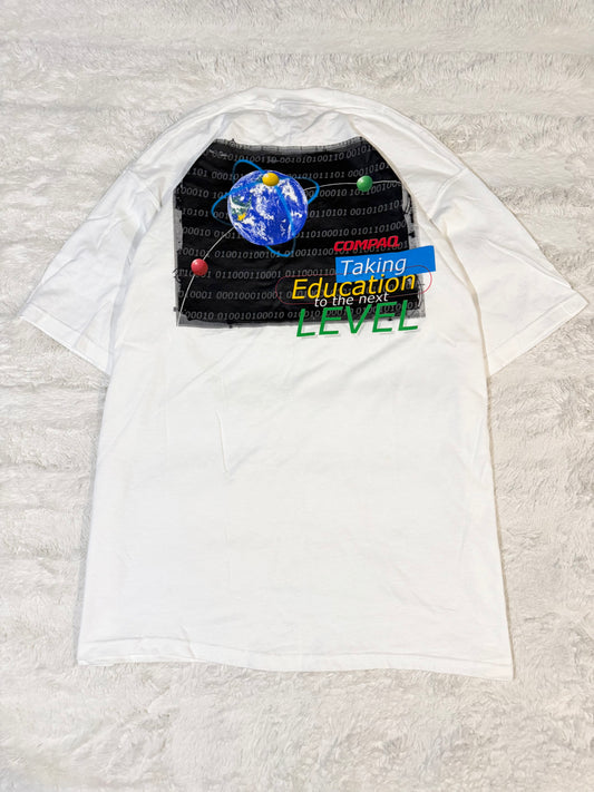 90s Compaq Education Computer Tee (XL)