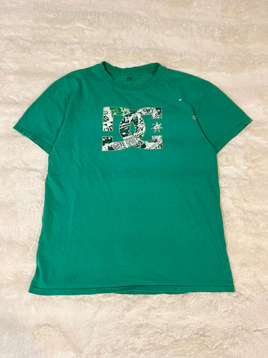 00’s Green DC Shoes Tee (L)