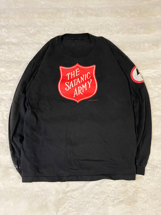 1994 Marilyn Manson The Satanic Army Longsleeve RARE (XL)