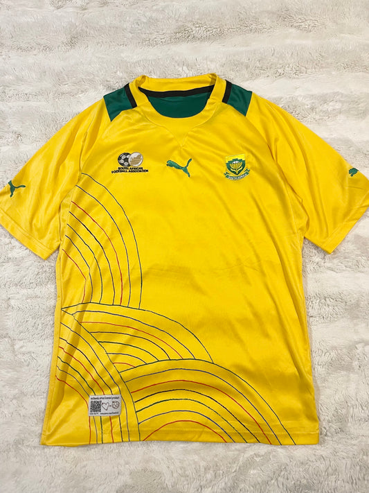 2013 South Africa Home Soccer Jersey (XL)