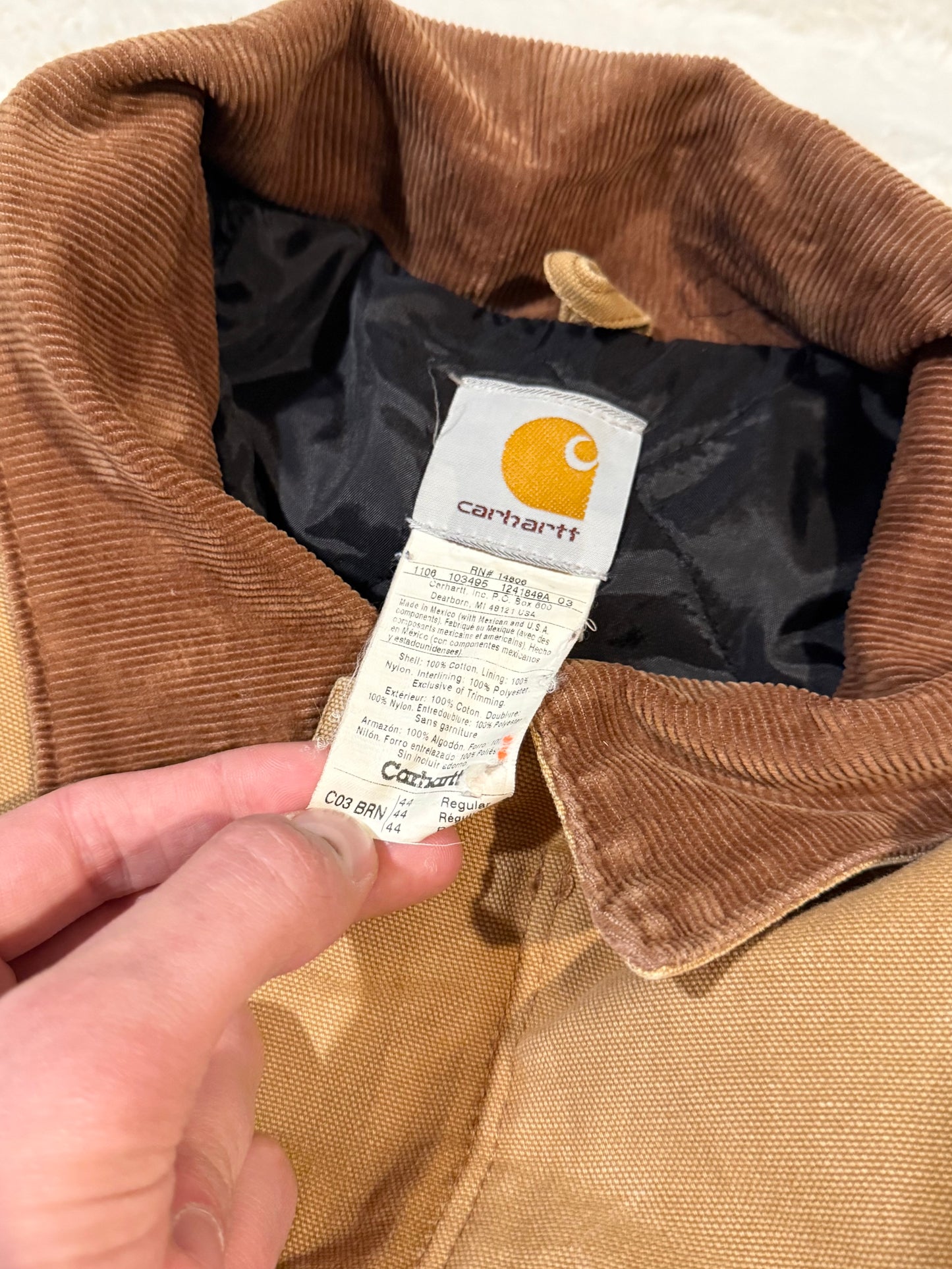 2006 Tan Carhartt Jacket (XL)