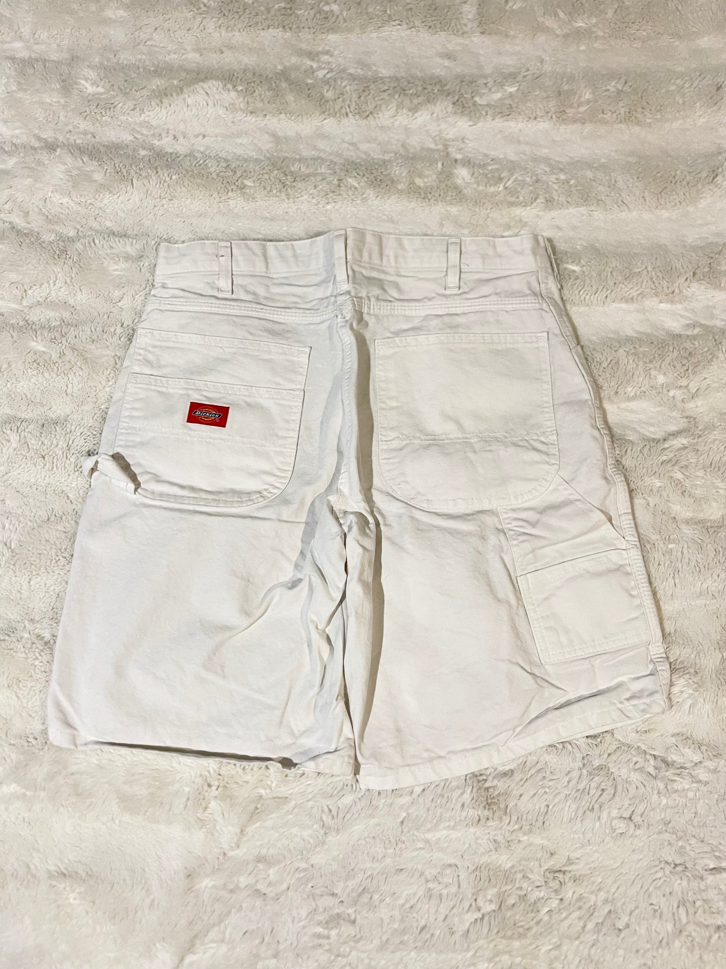 White Dickies Shorts (32)