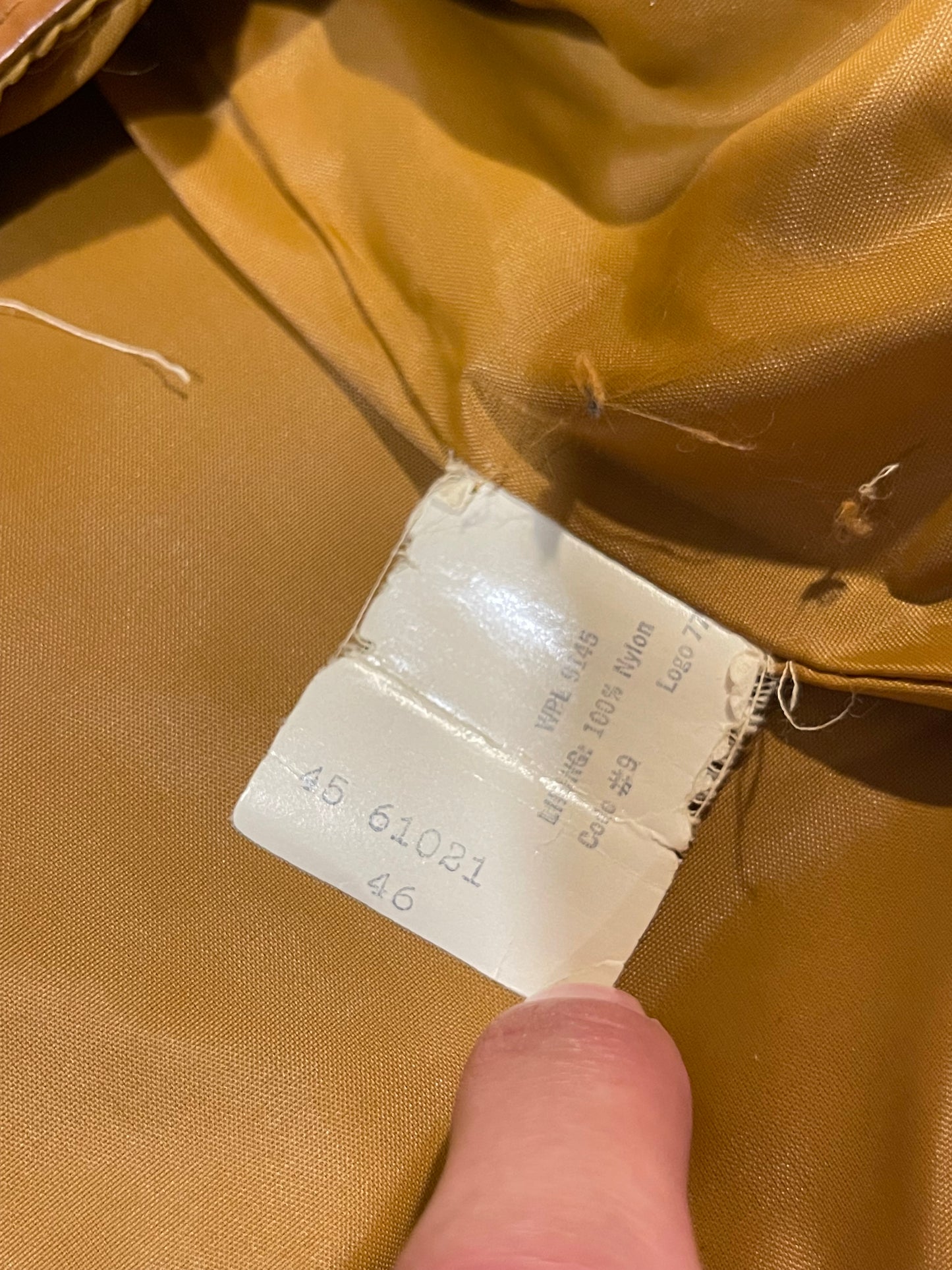 70s Sears Genuine Leather Vest (L)