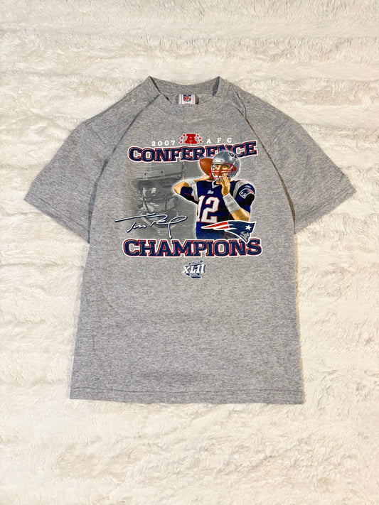 2007 Tom Brady Patriots Tee (M)