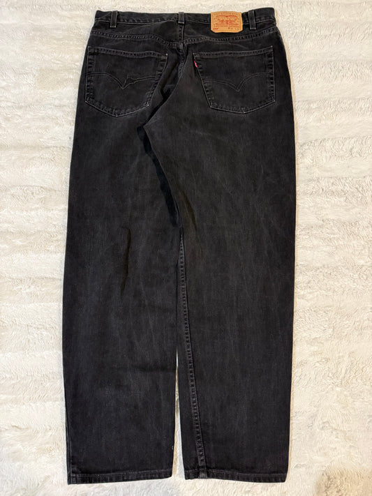 90s Black Levis 550 Jeans (38x32)