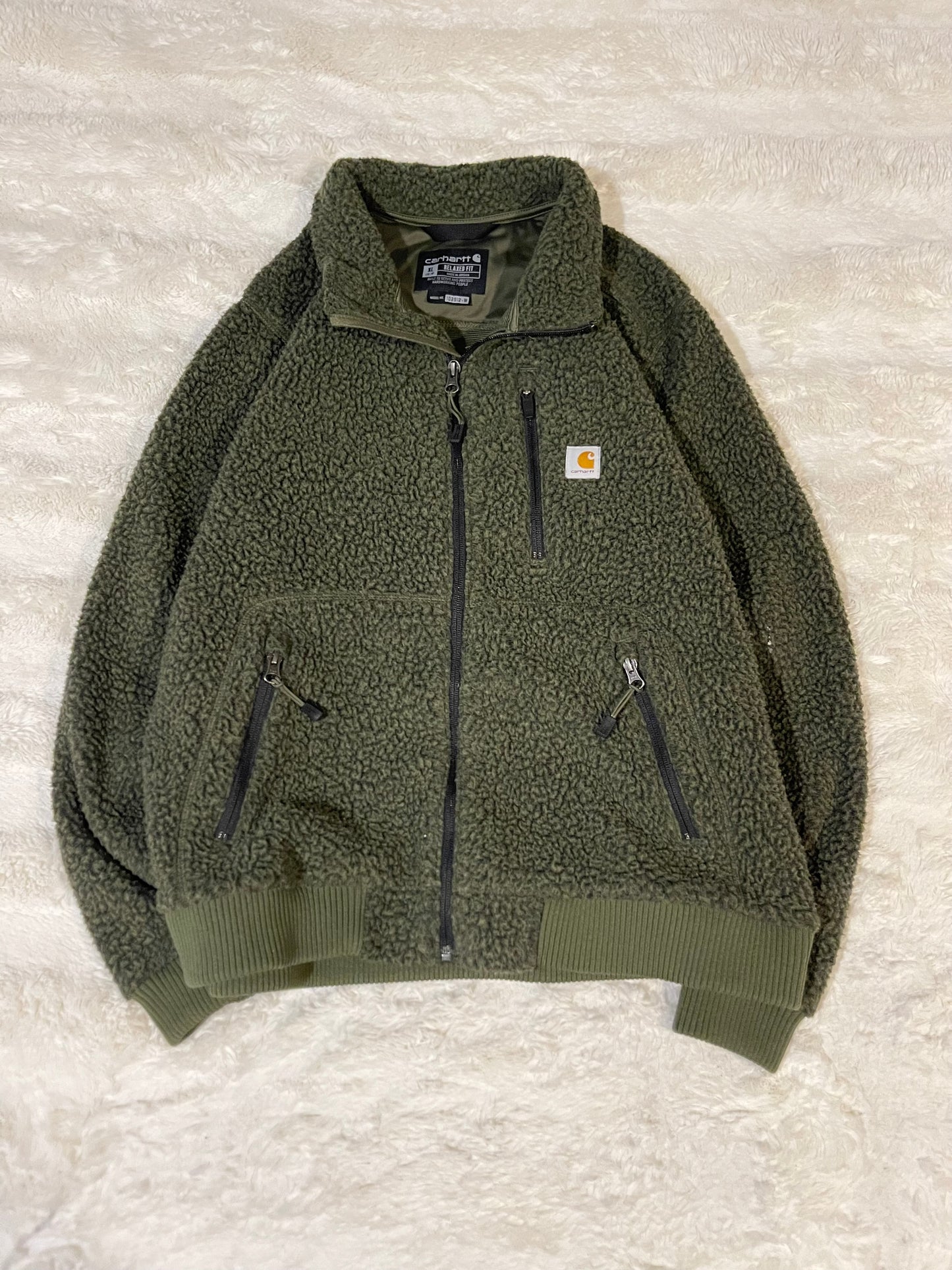 Carhartt Zip Up Sherpa Jacket (XL)