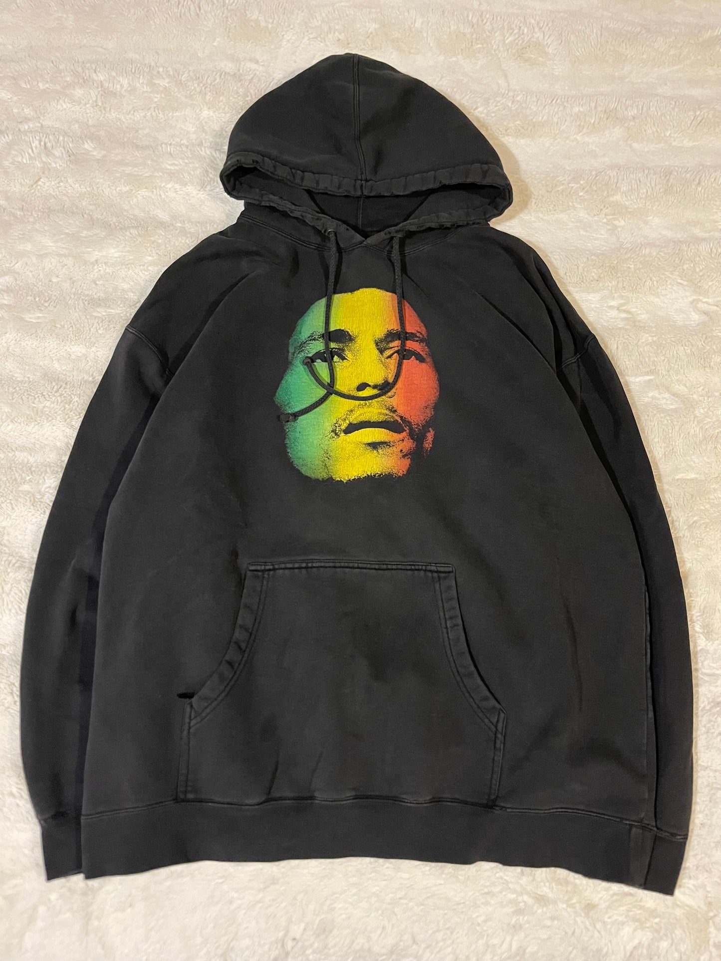 00’s Bob Marley Rainbow Hoodie (XL)