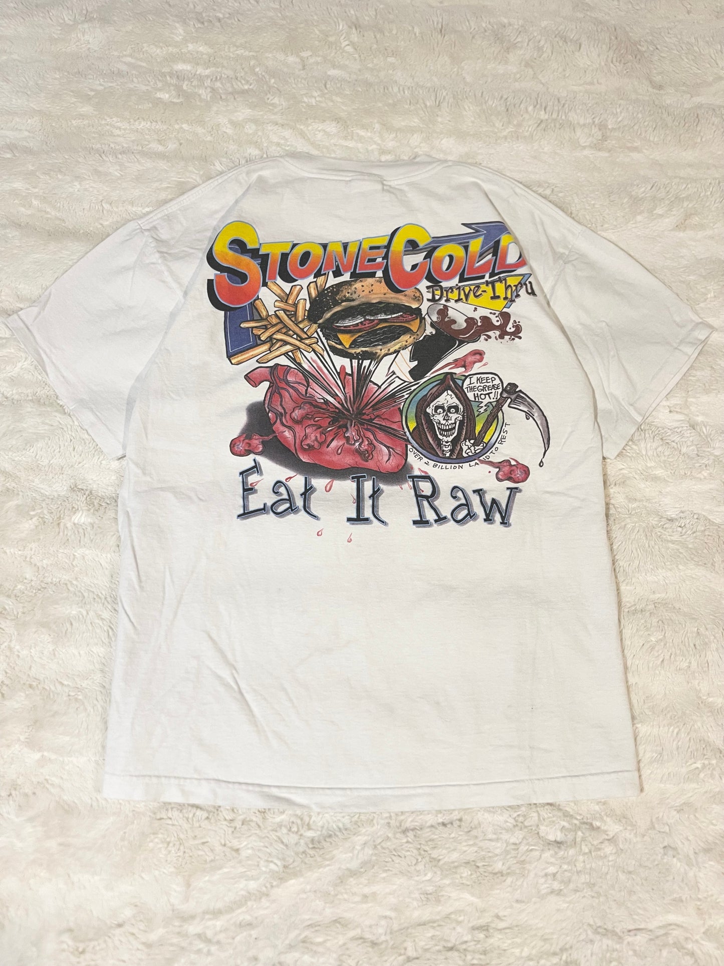 90s Stone Cold Eat It Raw Tee (XL)