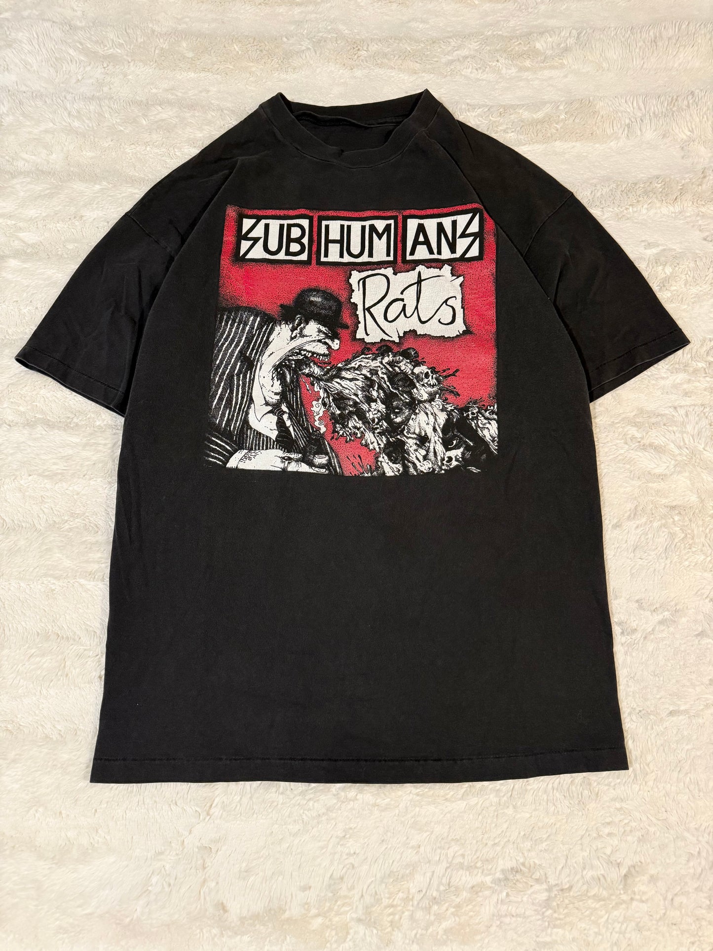 90s Subhumans Rats Band Tee (XL)