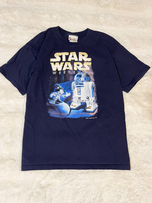 2001 Star Wars Mickey Disney Tee (M)