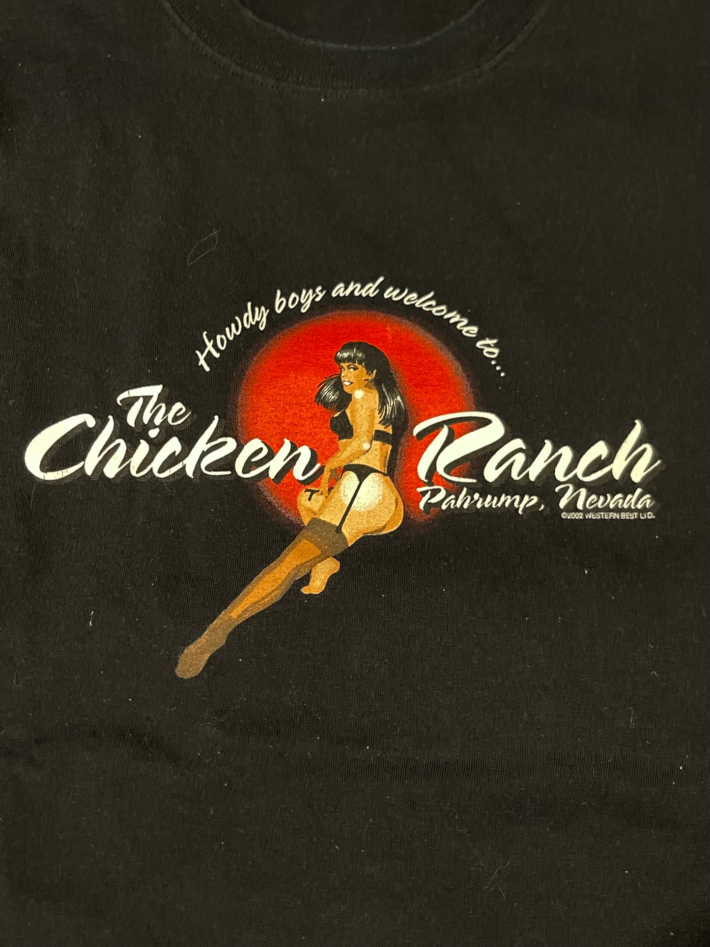 2002 The Chicken Ranch Brothel Club Tee (XXL)