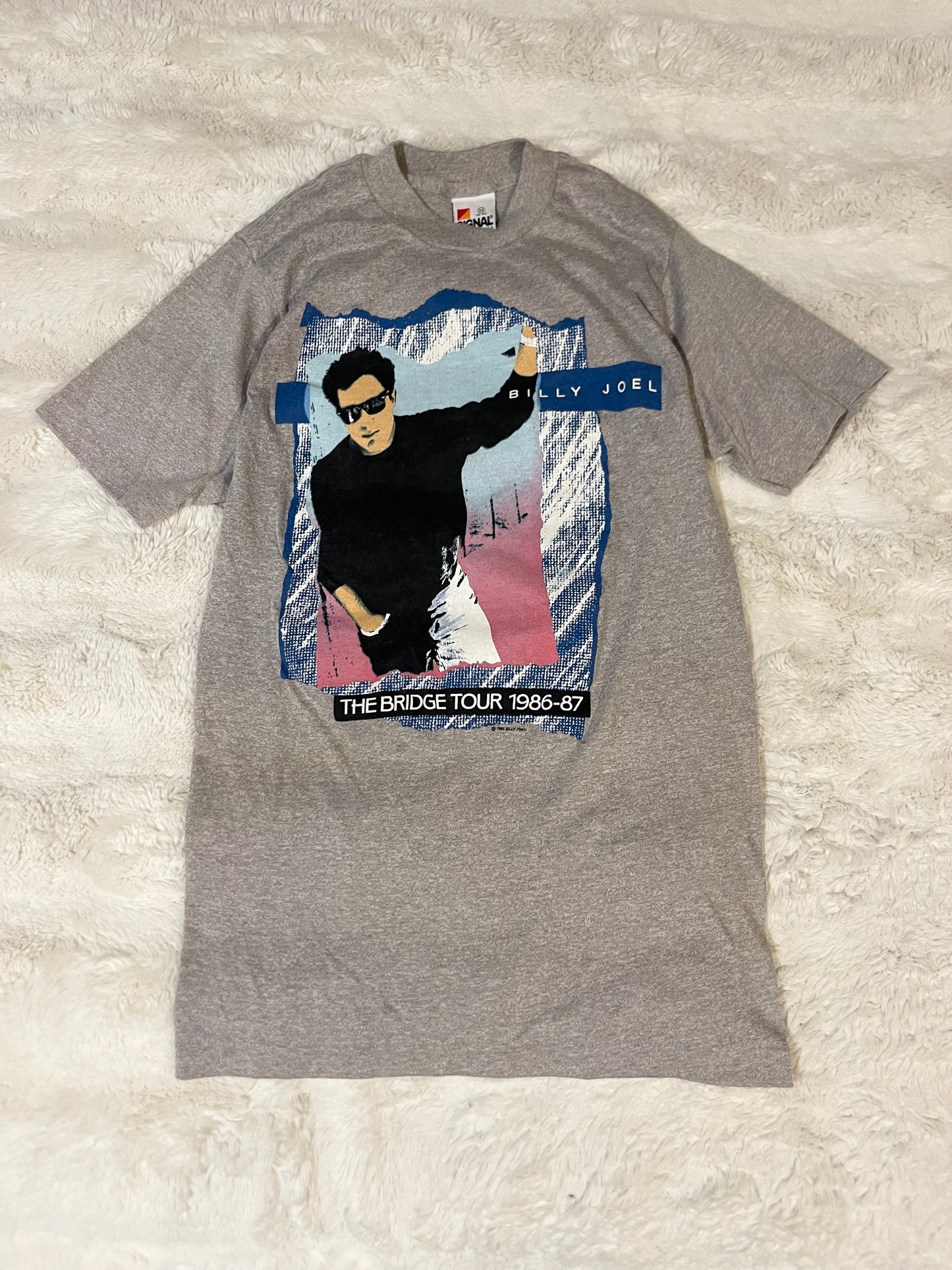 1986 Billy Joel The Bridge Tour Tee (S)