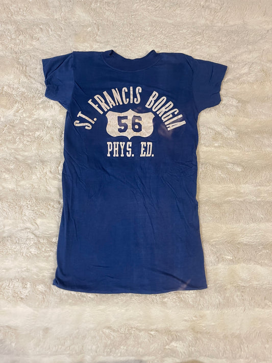 1956 St Franic Phys Ed Double Layered Tee (S)