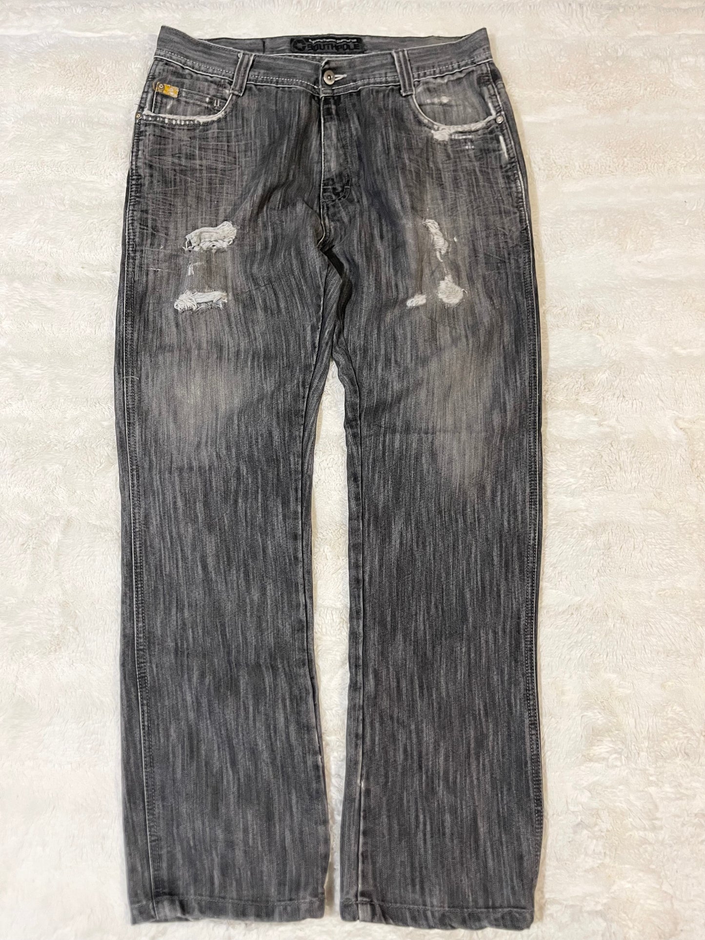 00’s Black Southpole Jeans (36)