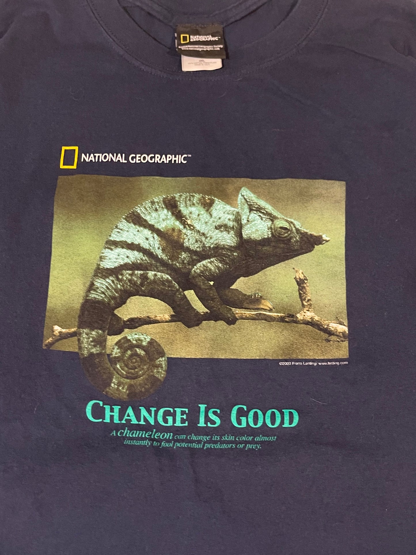 2004 National Geographic Change Is Good Tee (XXL)