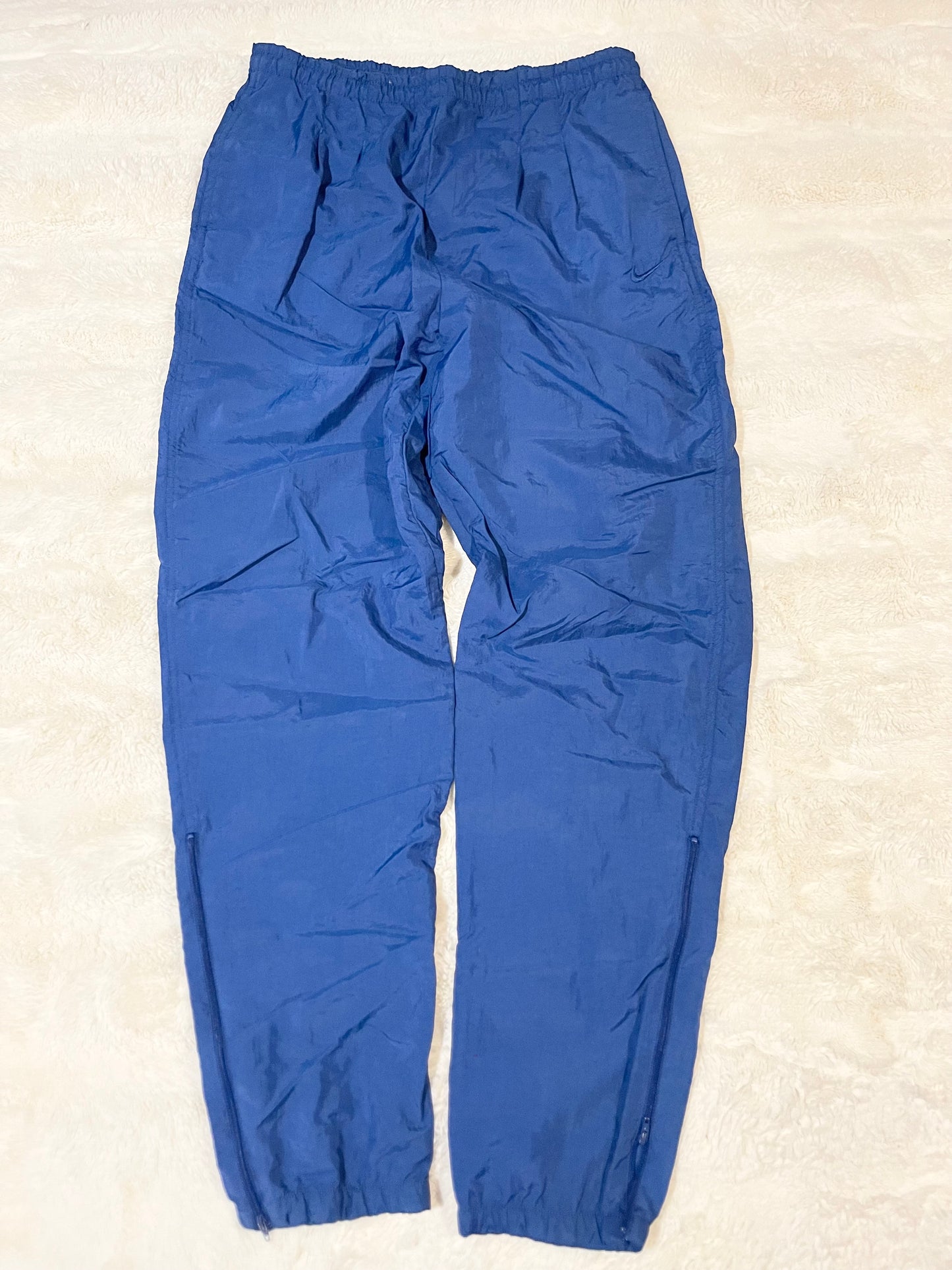 90s Blue Nike Trackpants (M)