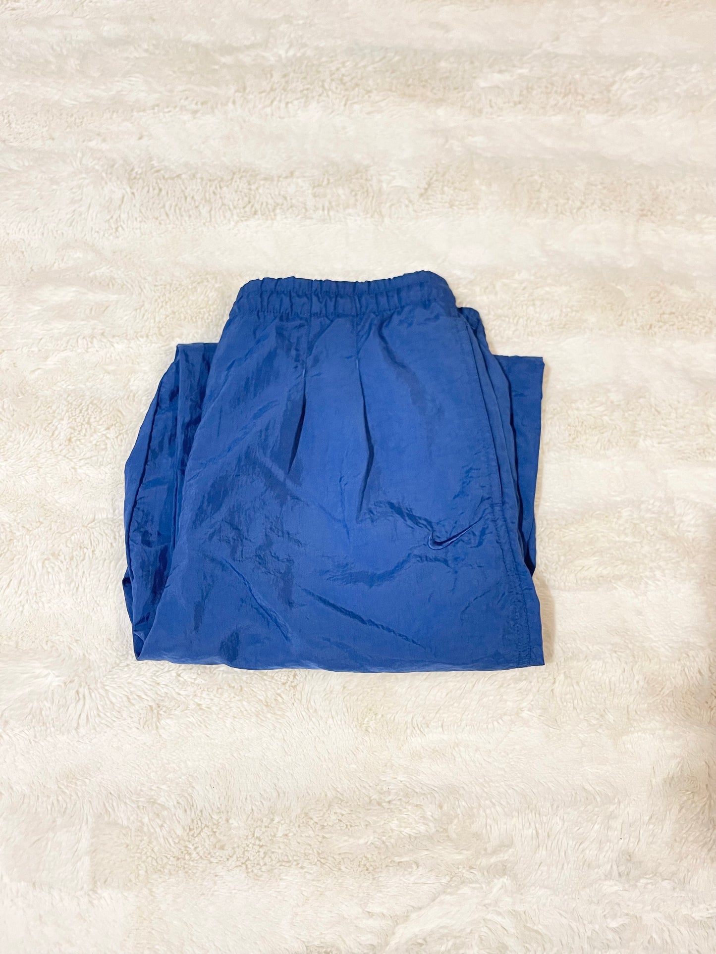 90s Blue Nike Trackpants (M)