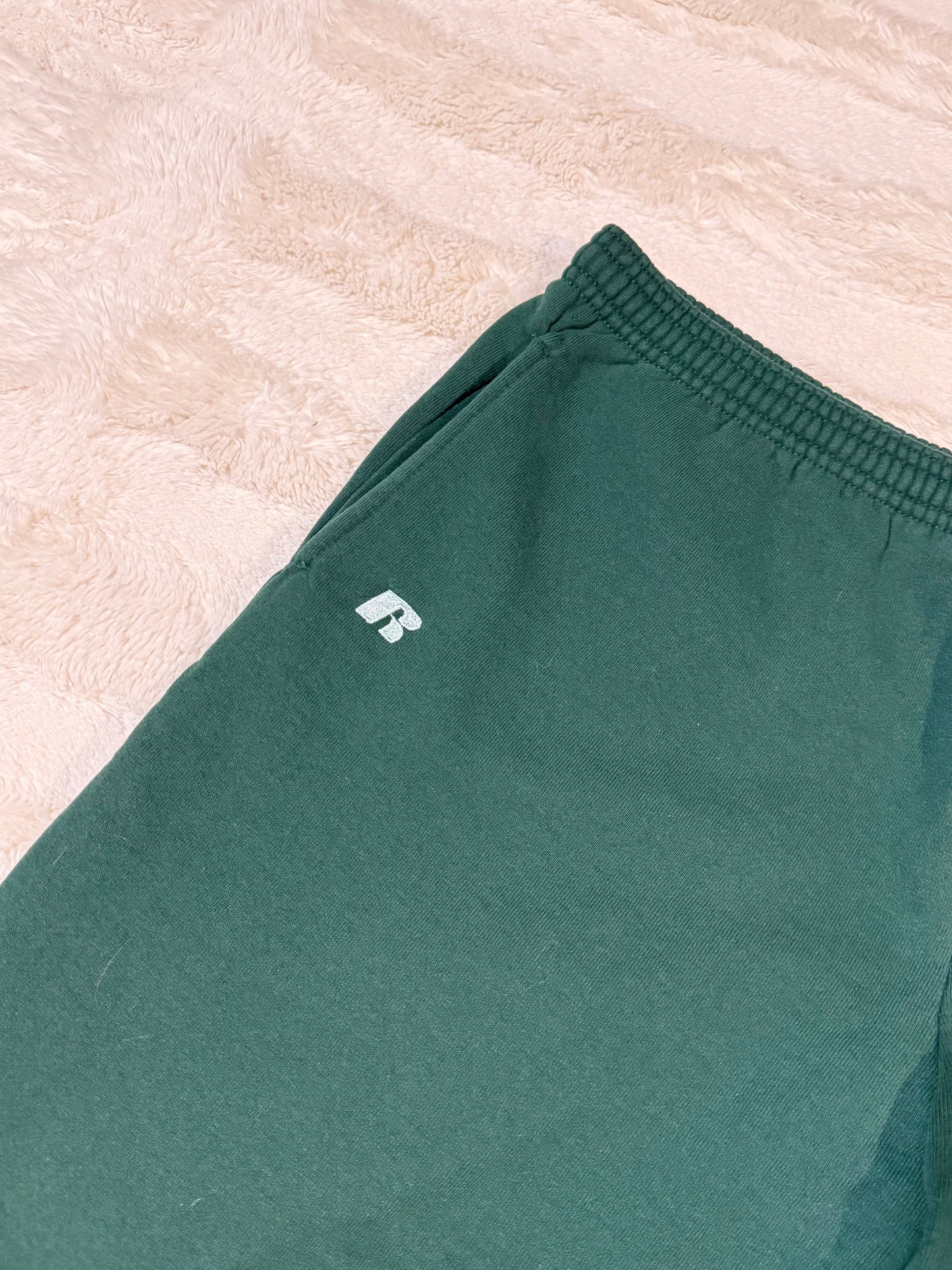 00’s Baggy Green Russell Athletic Sweatpants (XL)