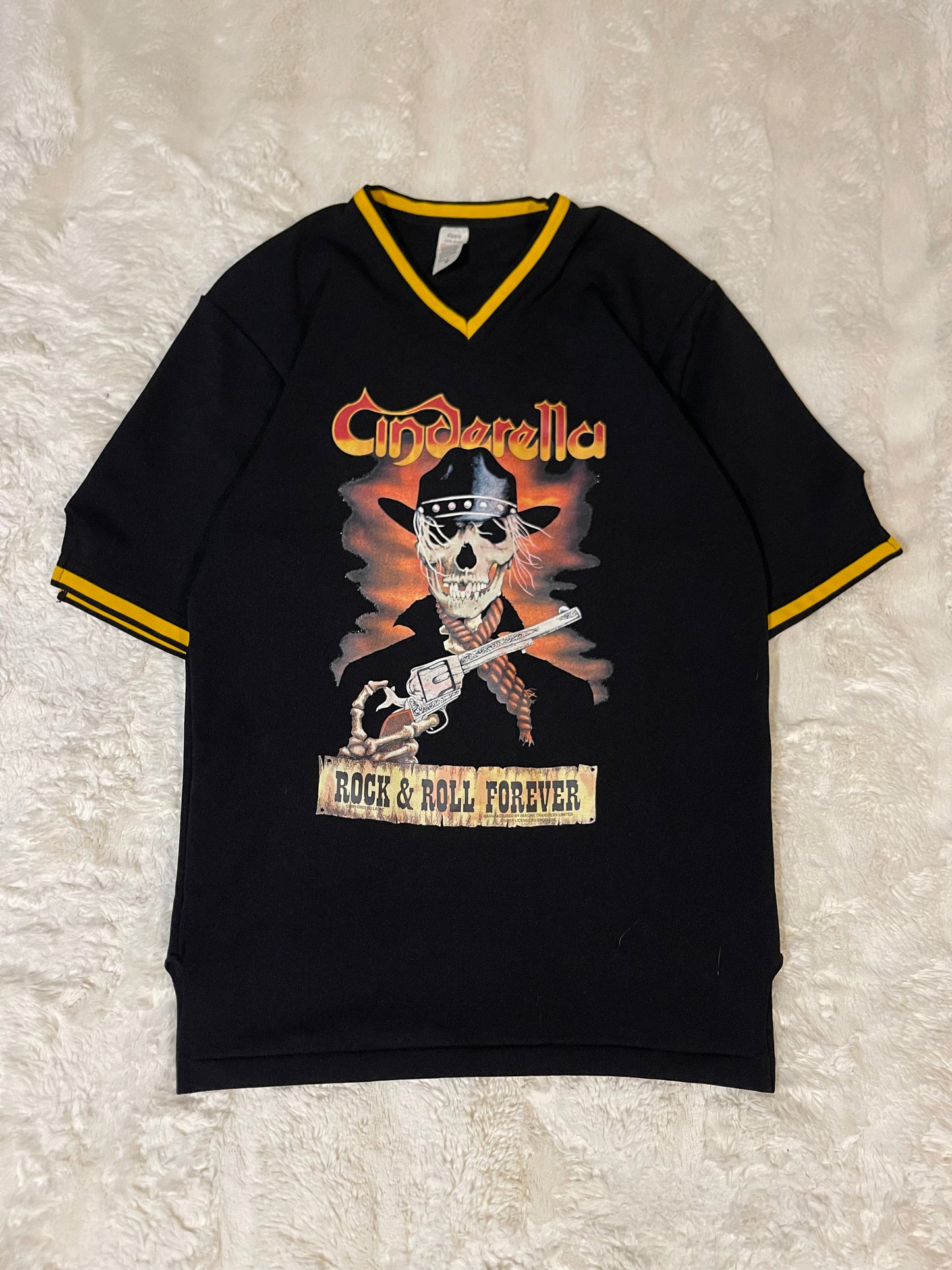 1989 Cinderella Band Tee Jersey (M)