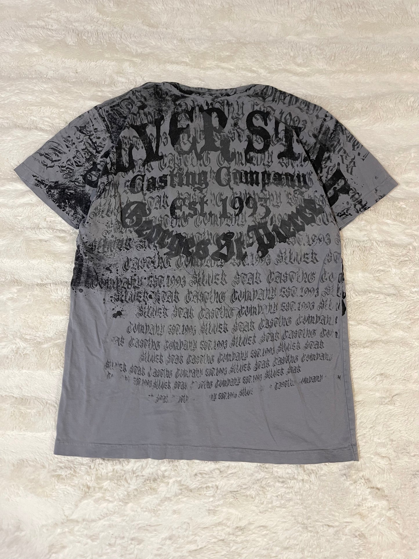 00’s Silver Star AOP Tee (L)