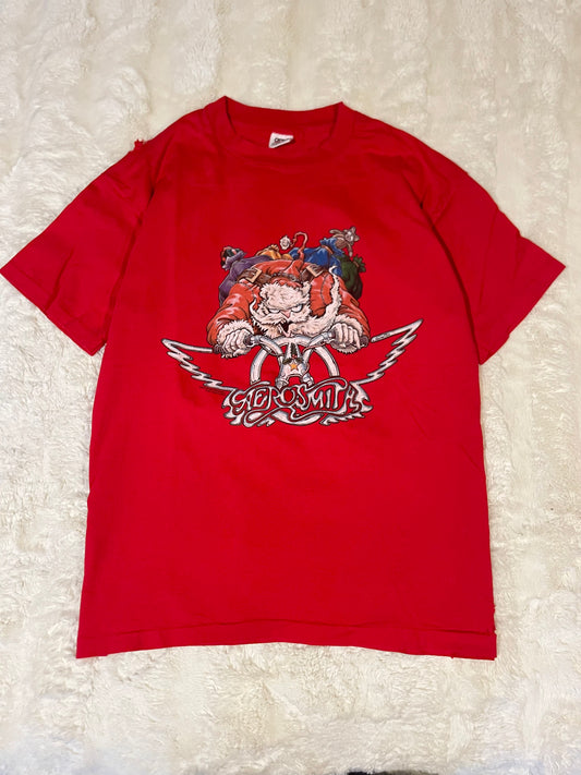 1994 Aerosmith Santa Band Tee