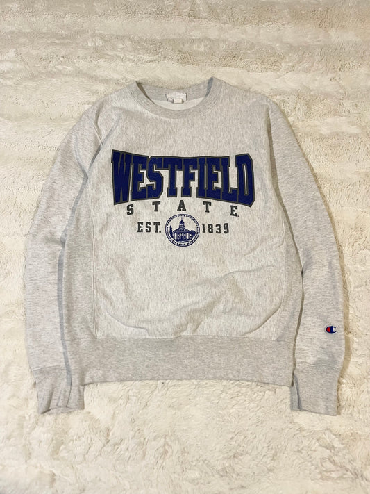 00’s Westfield State Champion Reverse Weave Crewneck (S)