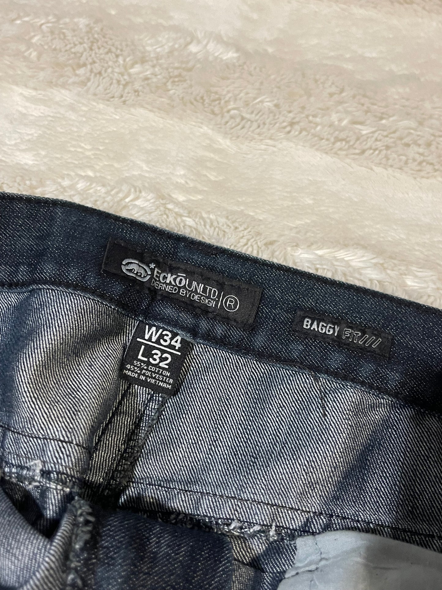 00’s Ecko Unltd Baggy Jeans (34x32)