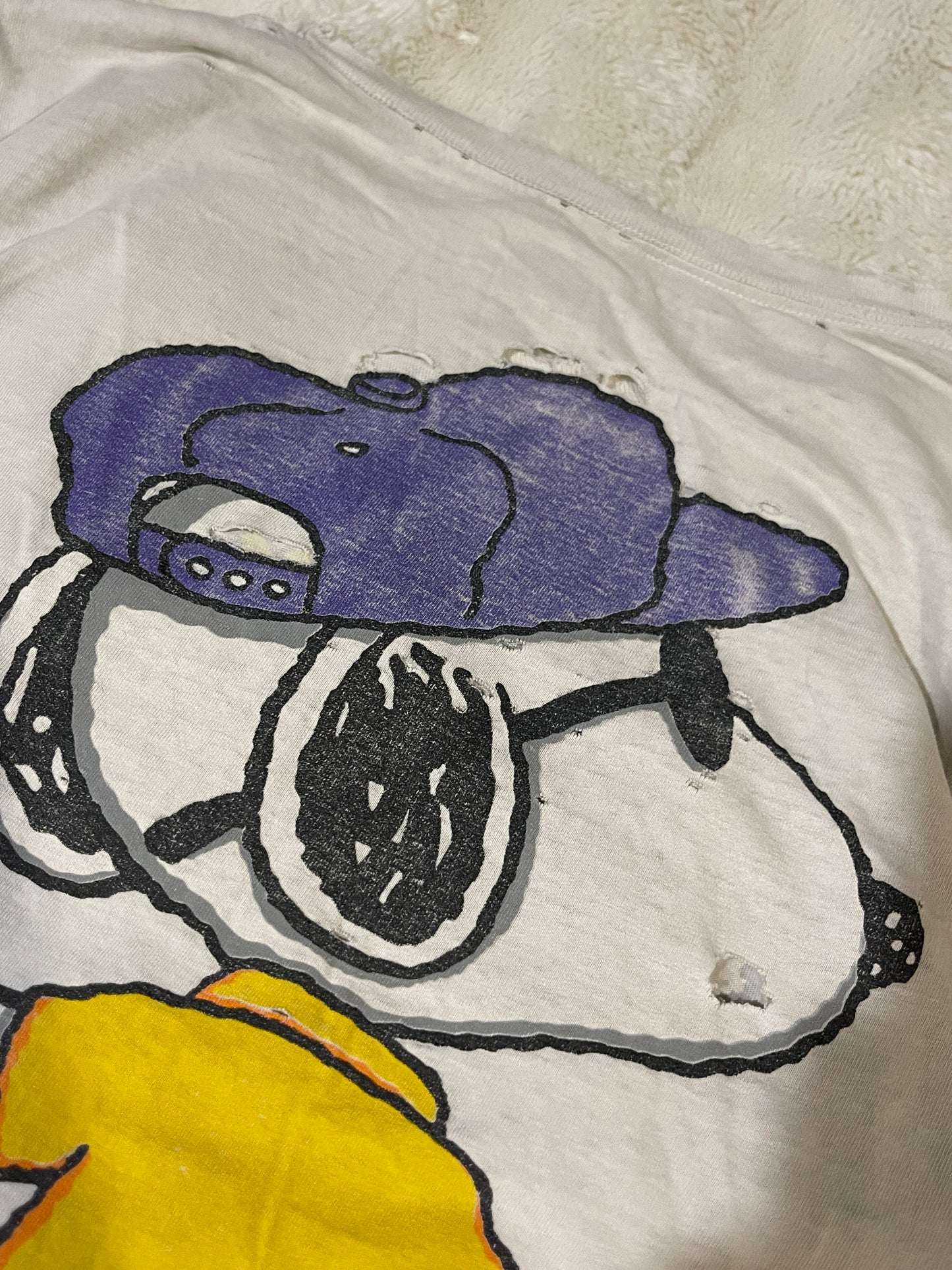 90s Snoopy Joe Coach Distressed Tee (XL)