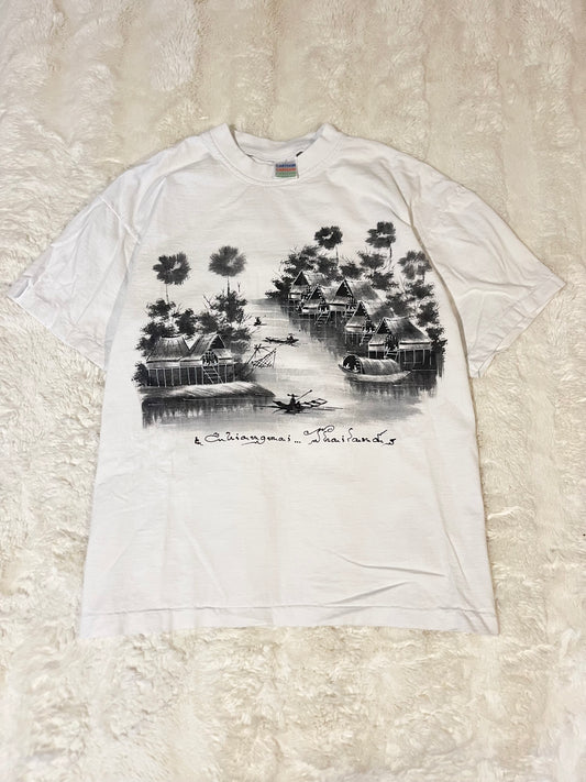 90s Thailand Destination Tee (L)