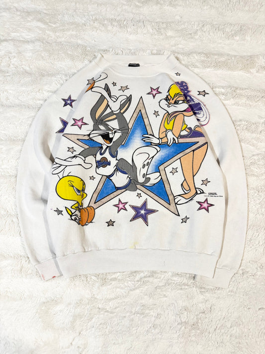 1996 Space Jam Looney Tunes Crewneck (M)