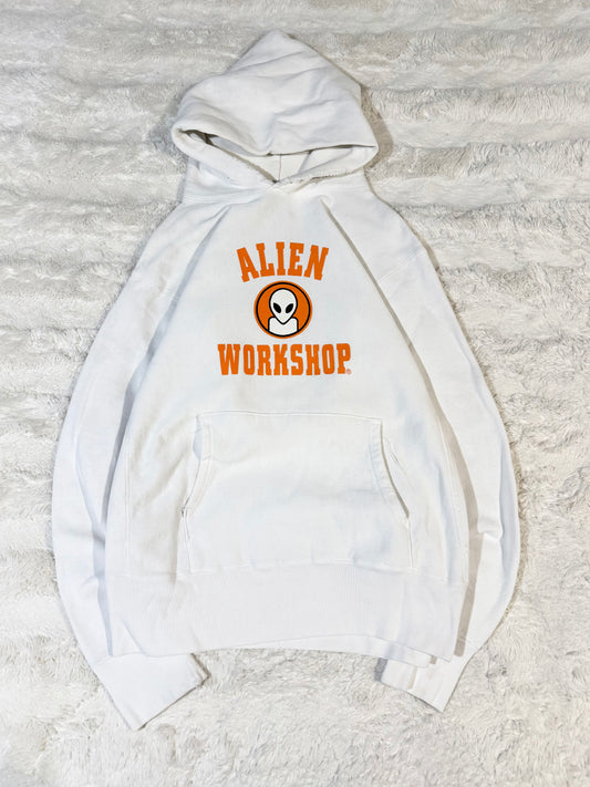 90s Alien Workshop Reverse Weave Hoodie (L)