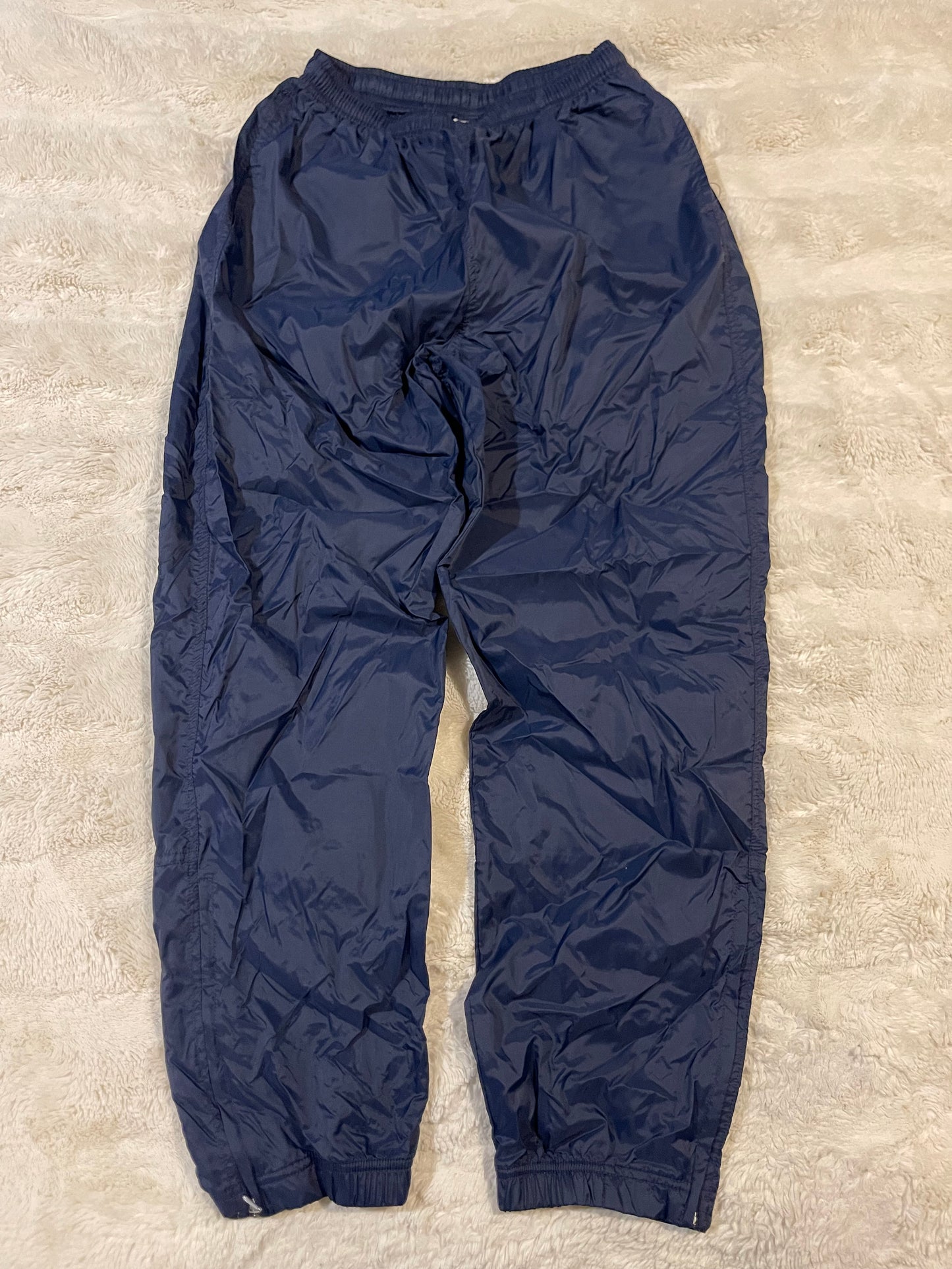90s Navy Nike Trackpants (M)