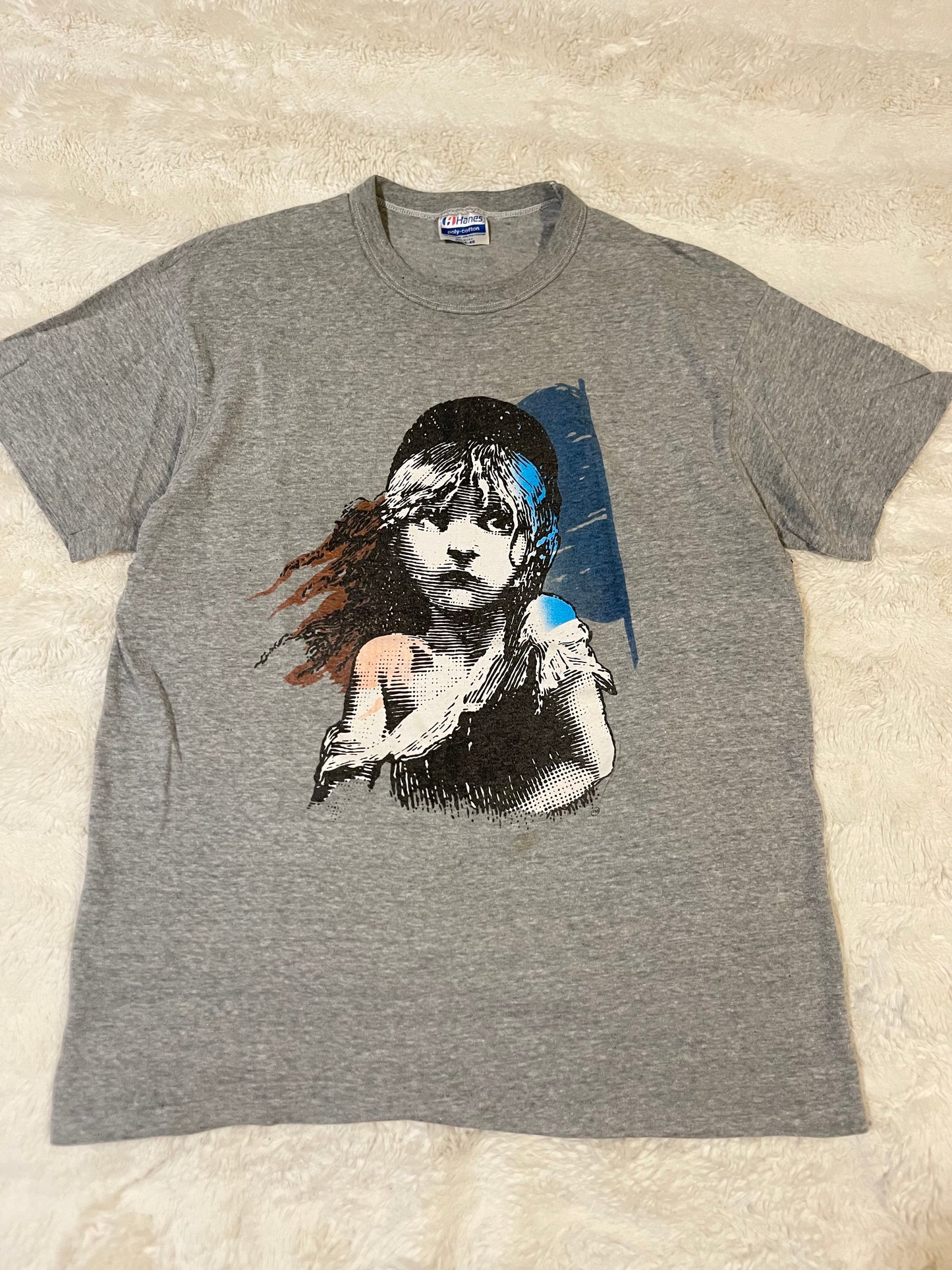 1986 Les Miserables Broadway Promo Tee (L)