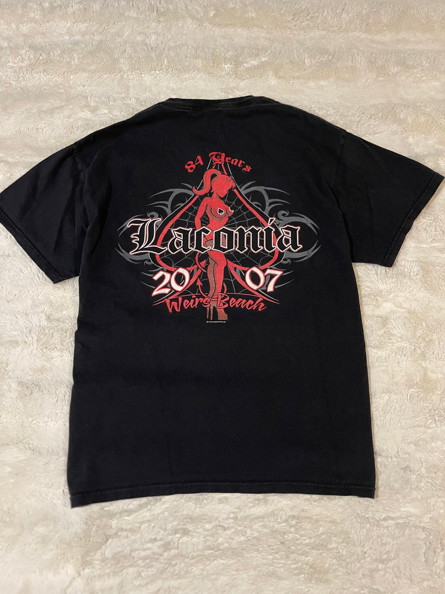 2007 Laconia Biker Tee (L)