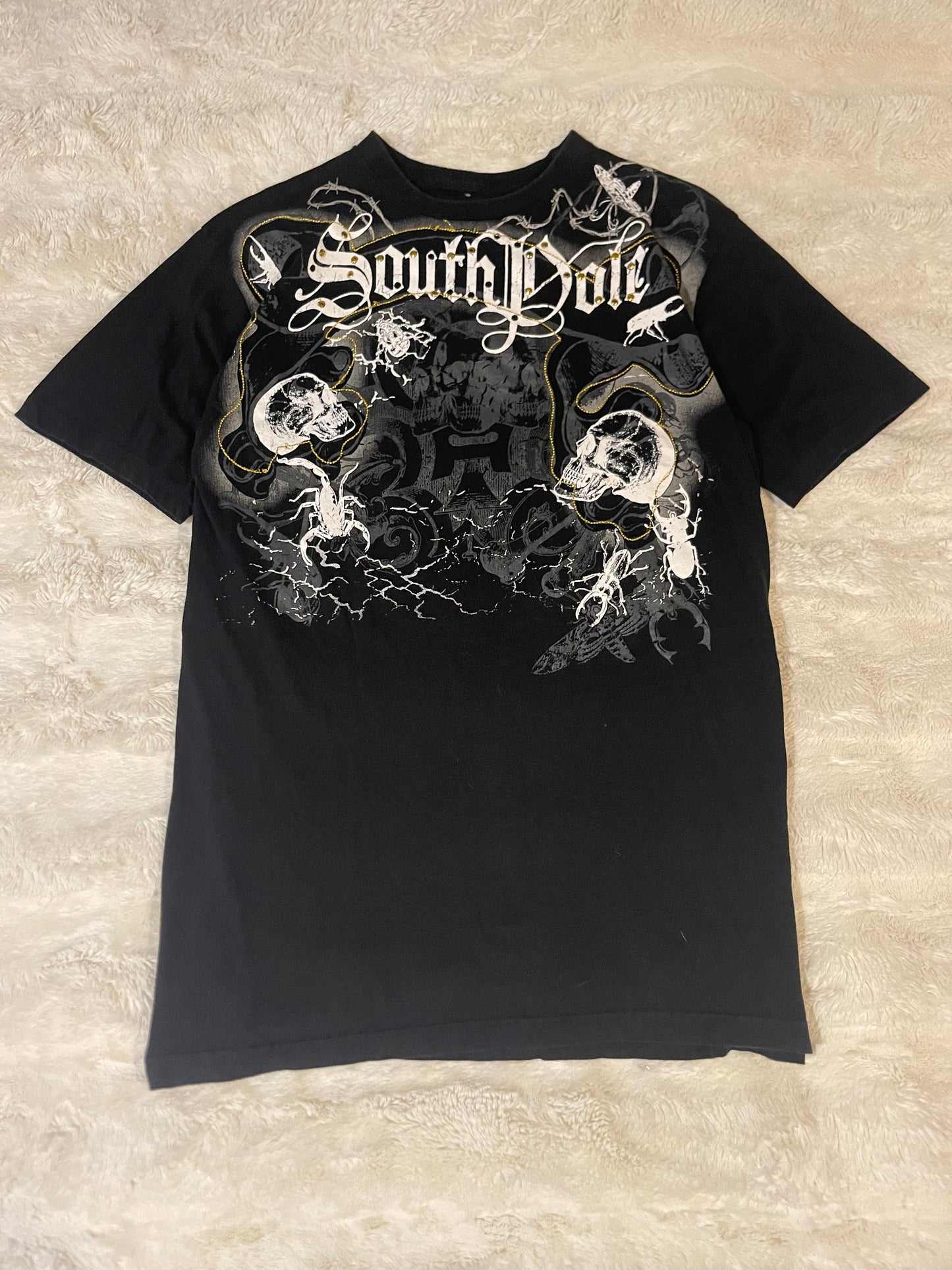 00’s Southpole Skull Tee (L)