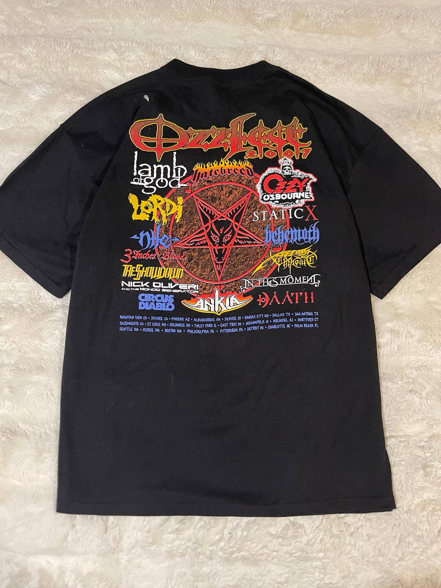 2007 Ozzfest Ozzy Osbourne Tee (XXL)