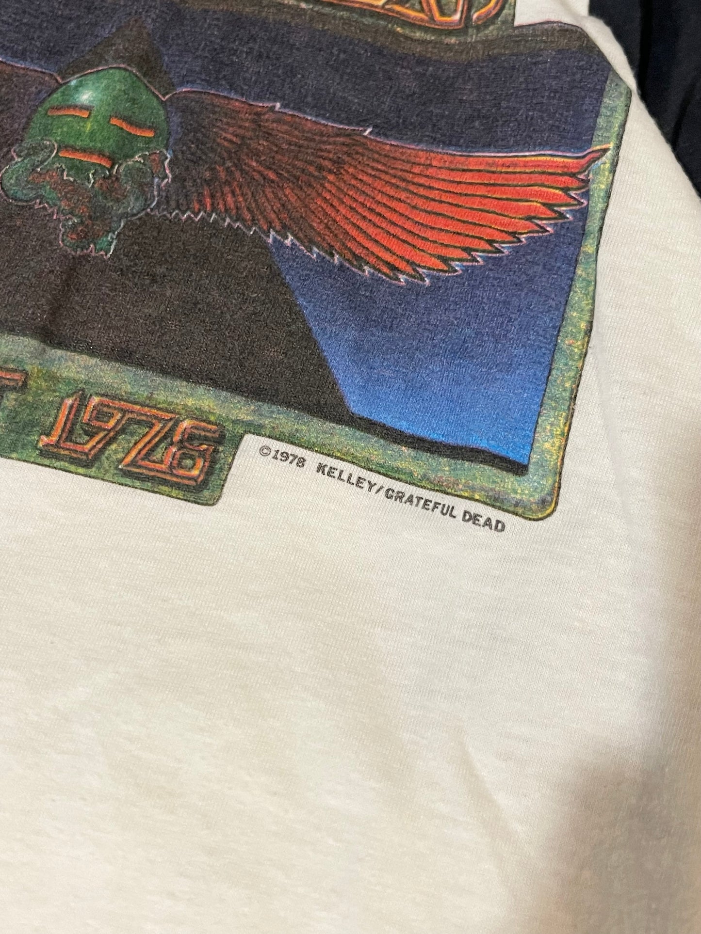 1978 Grateful Dead Egypt Raglan Tee (M)