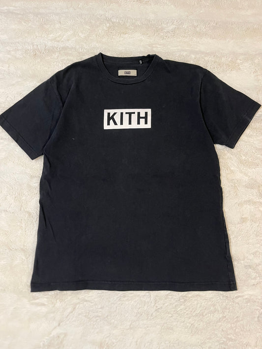 Black Kith Box Logo Tee (M)