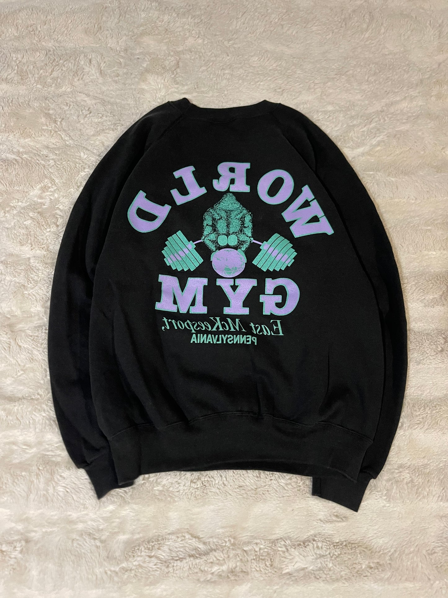 80s World Gym Crewneck (L)