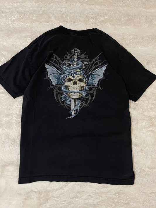 90s Year of the Dragon Skull Tee (XL)