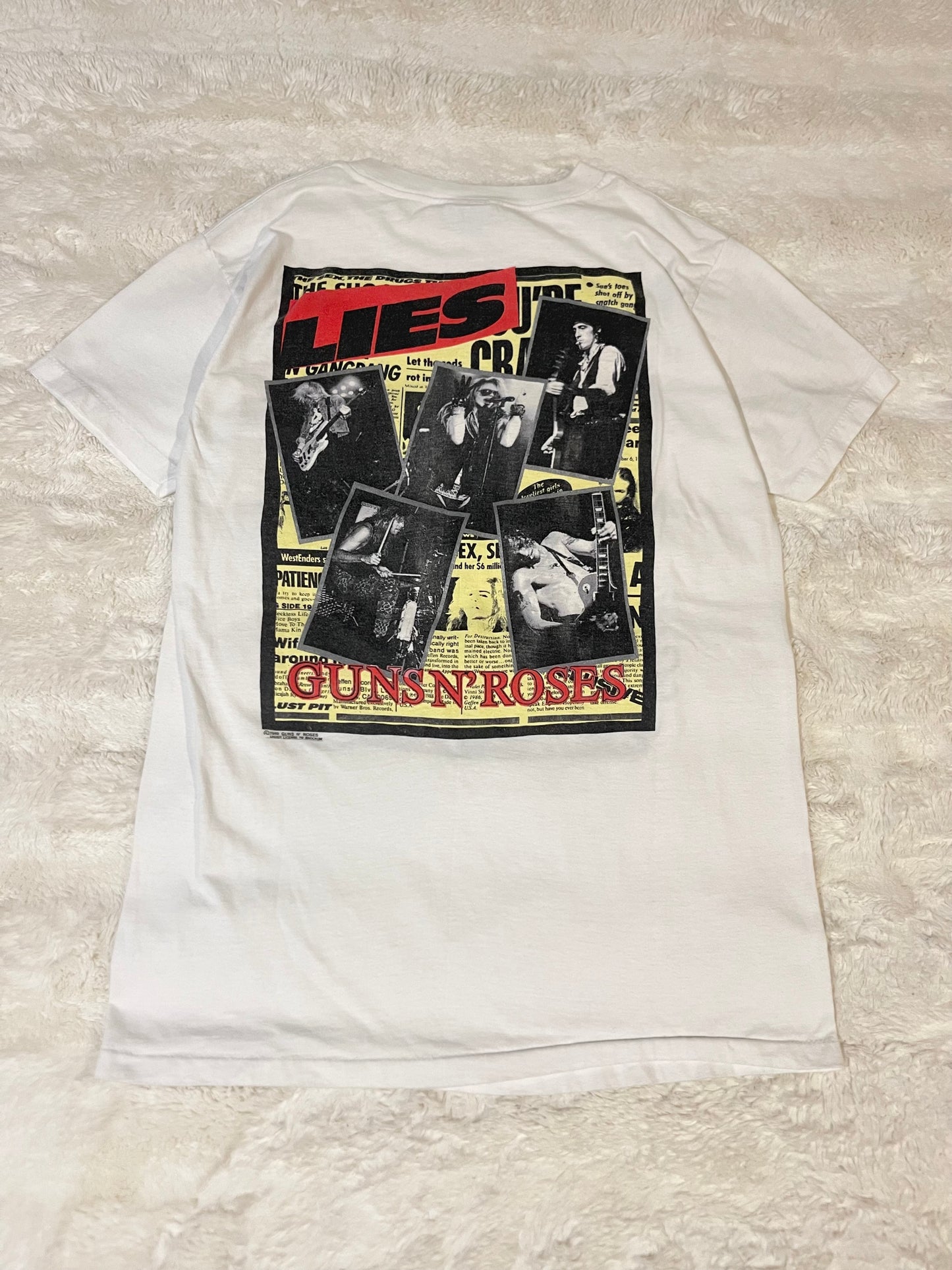 1989 Guns n’ Roses One In a Million Tee (L)