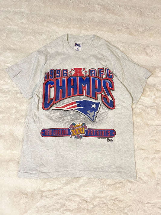 1997 Patriots AFC Champs Tee (M)