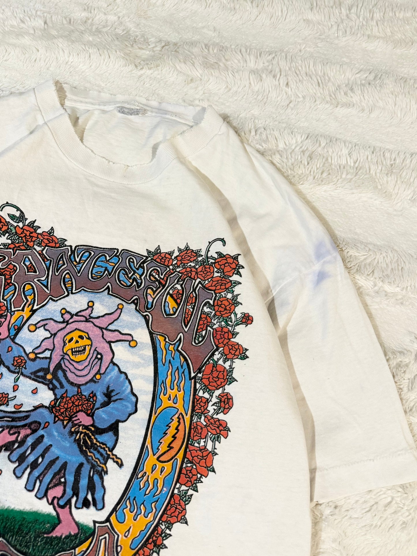 1995 Grateful Dead Summer Tour Thrashed Band Tee (XL)