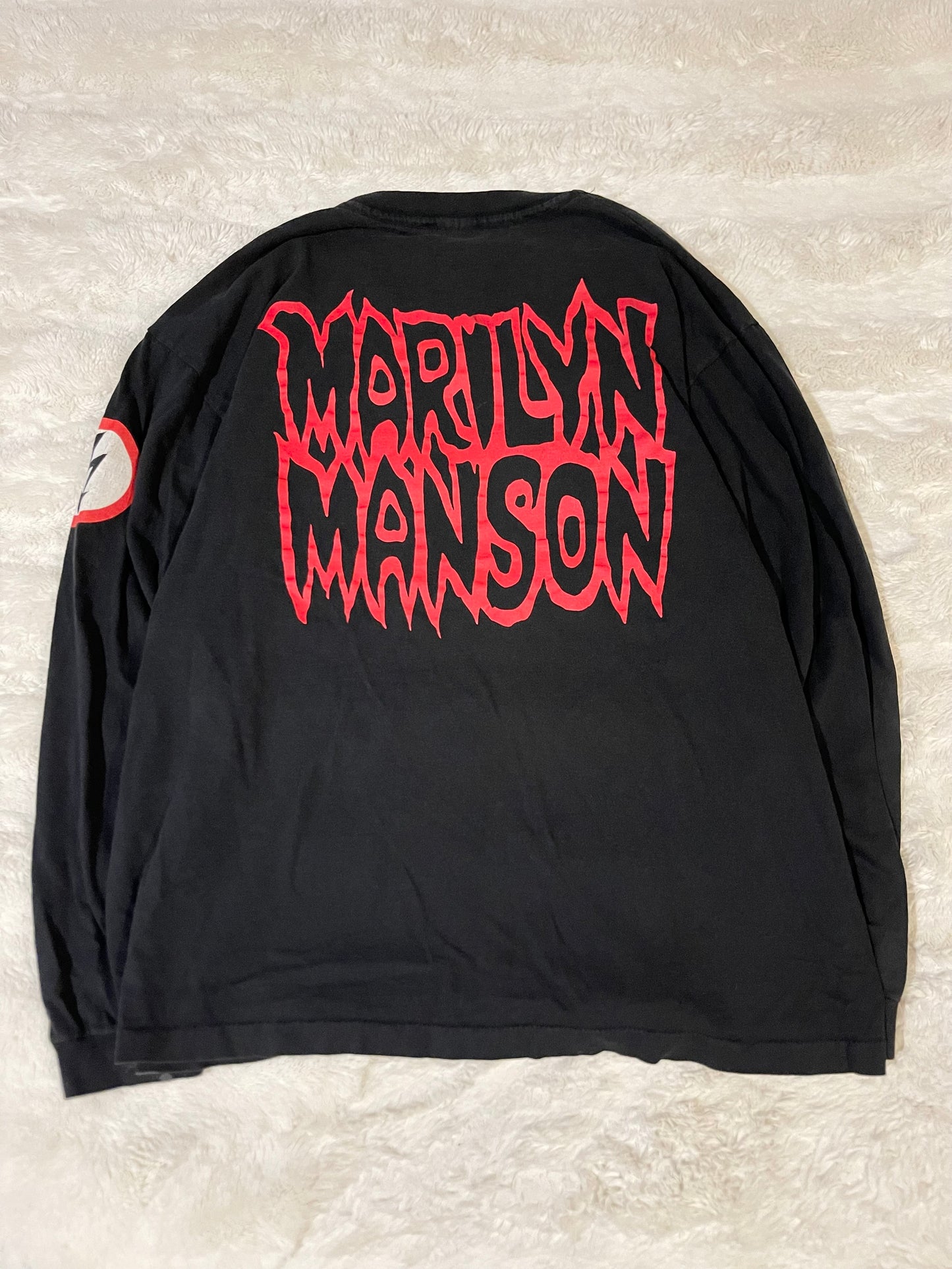 1994 Marilyn Manson The Satanic Army Longsleeve RARE (XL)