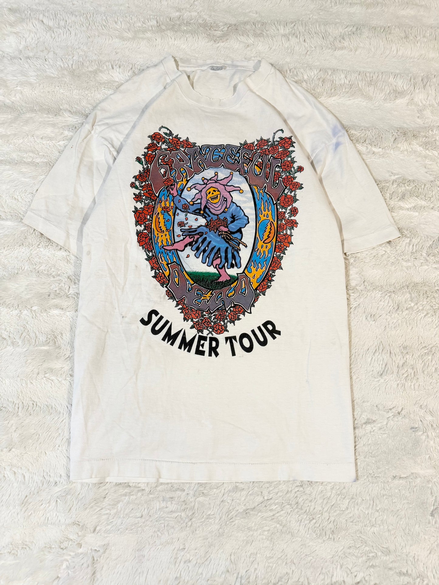 1995 Grateful Dead Summer Tour Thrashed Band Tee (XL)