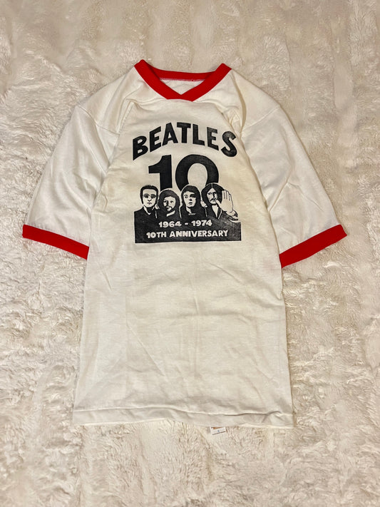 70s The Beatles Ringer Tee (M)