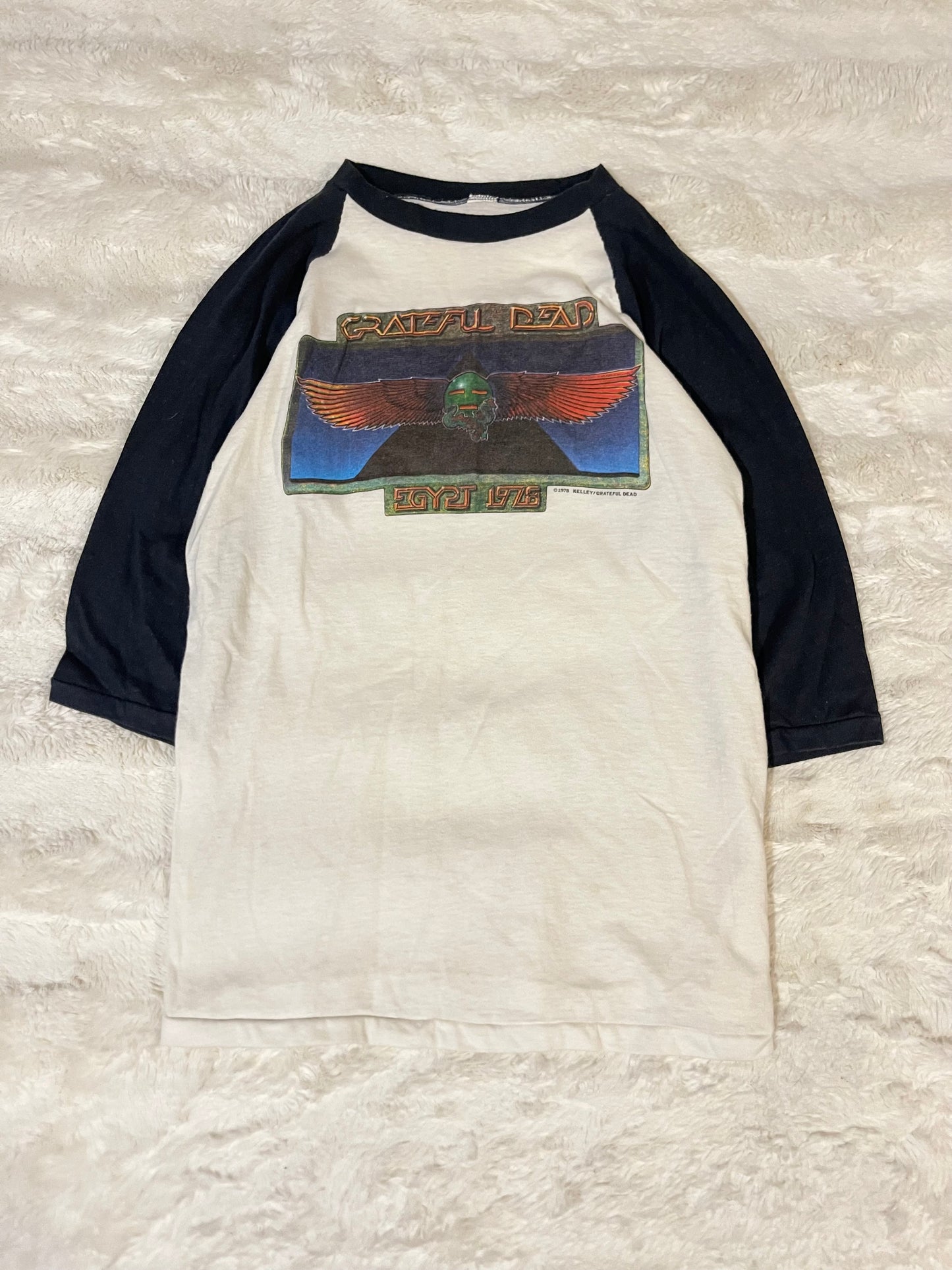 1978 Grateful Dead Egypt Raglan Tee (M)