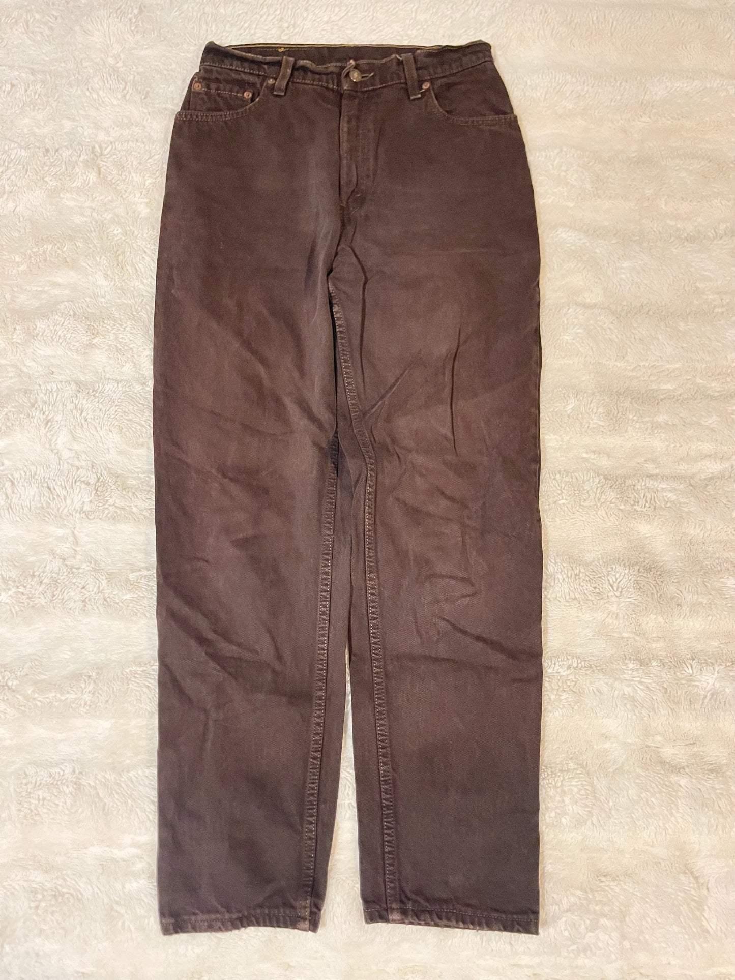 90s Brown Womens Levis Pants (10)