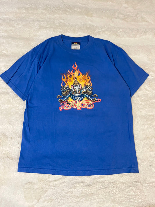 00’s JNCO Elephant Flames Tee (L)